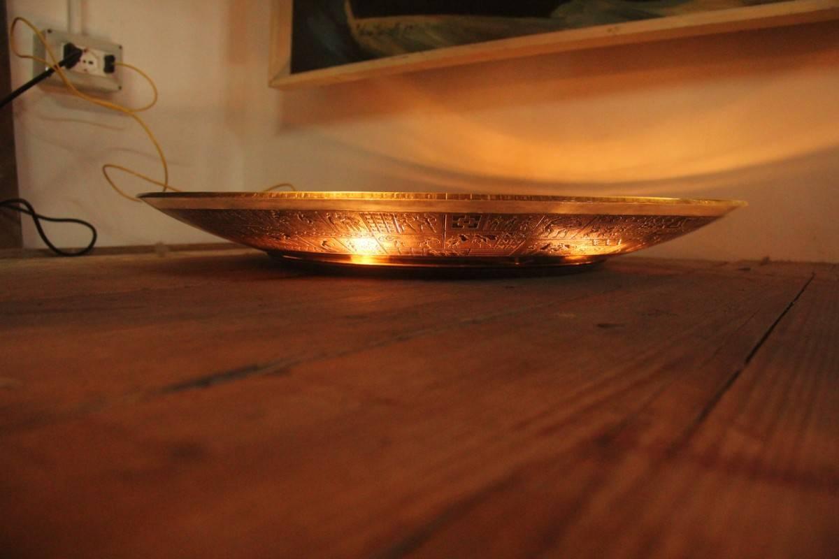 Specchio da parete M. Furgeri, stile Fontana Arte, 1950 in vendita 2