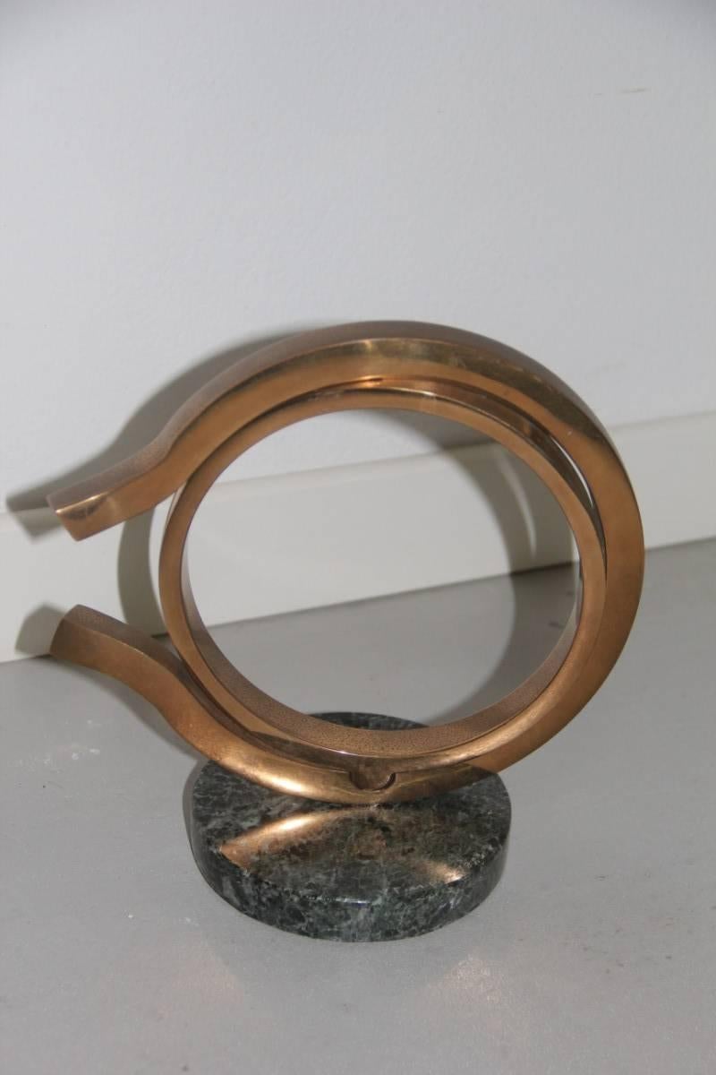 Late 20th Century Sculpture by Virginio Ferrari, 1983 For Sale