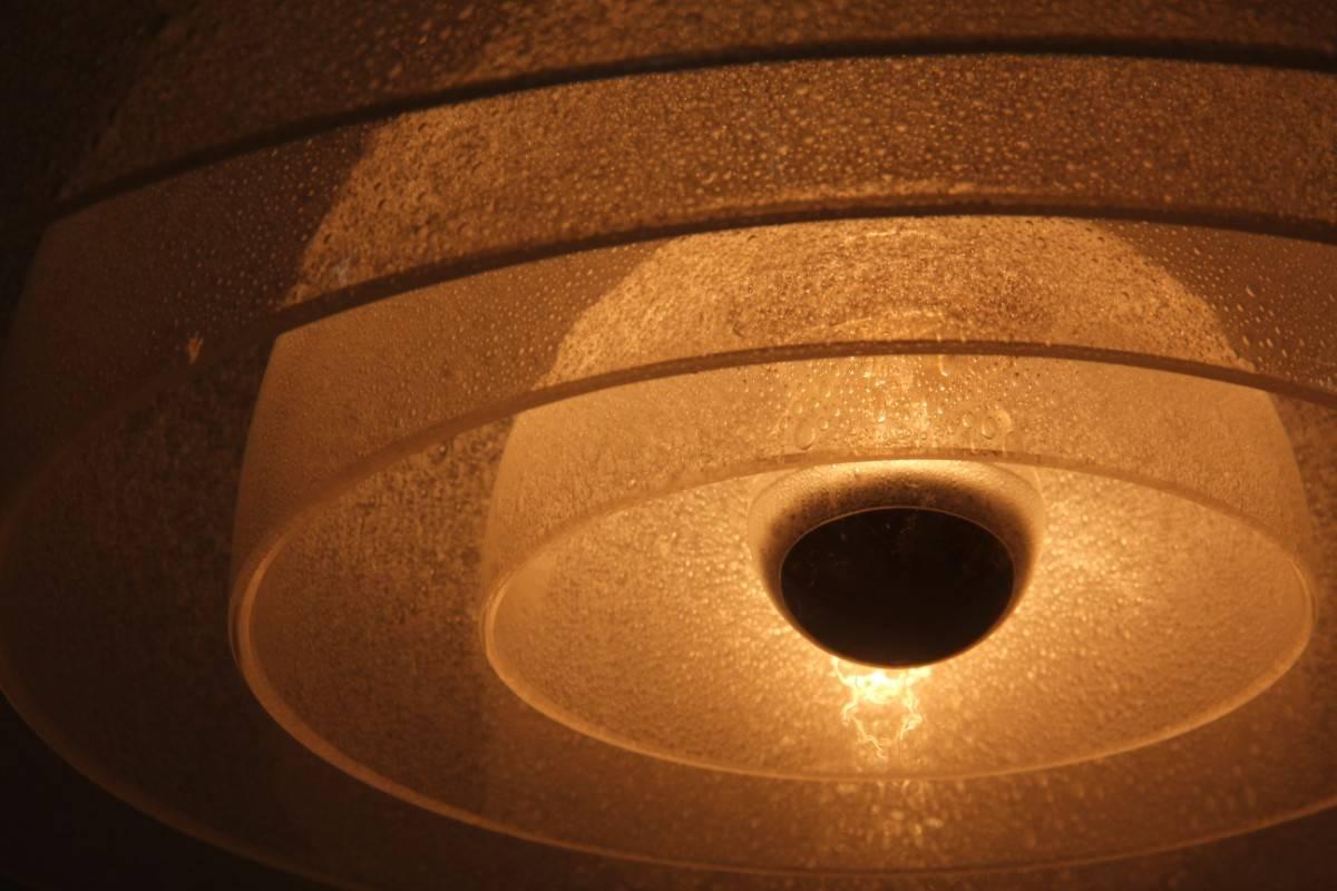 Mid-Century Modern Mazzega Ceiling Lamp 1970s Pop Art For Sale