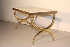 Brass Coffee Table Italian Design, Mid-Century, 1950s Paolo Buffa Style
