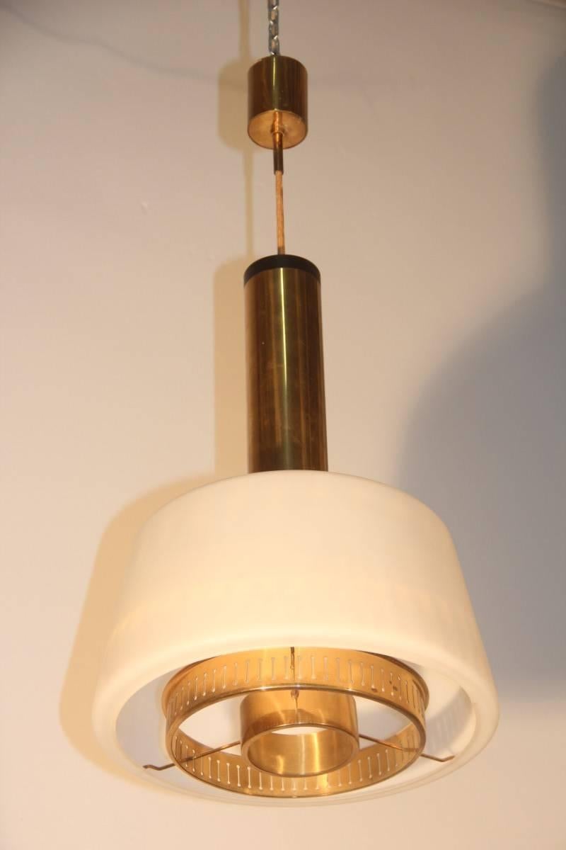 Minimal Ceiling Lamp Stilnovo Design Mid-Century Italian Style 2