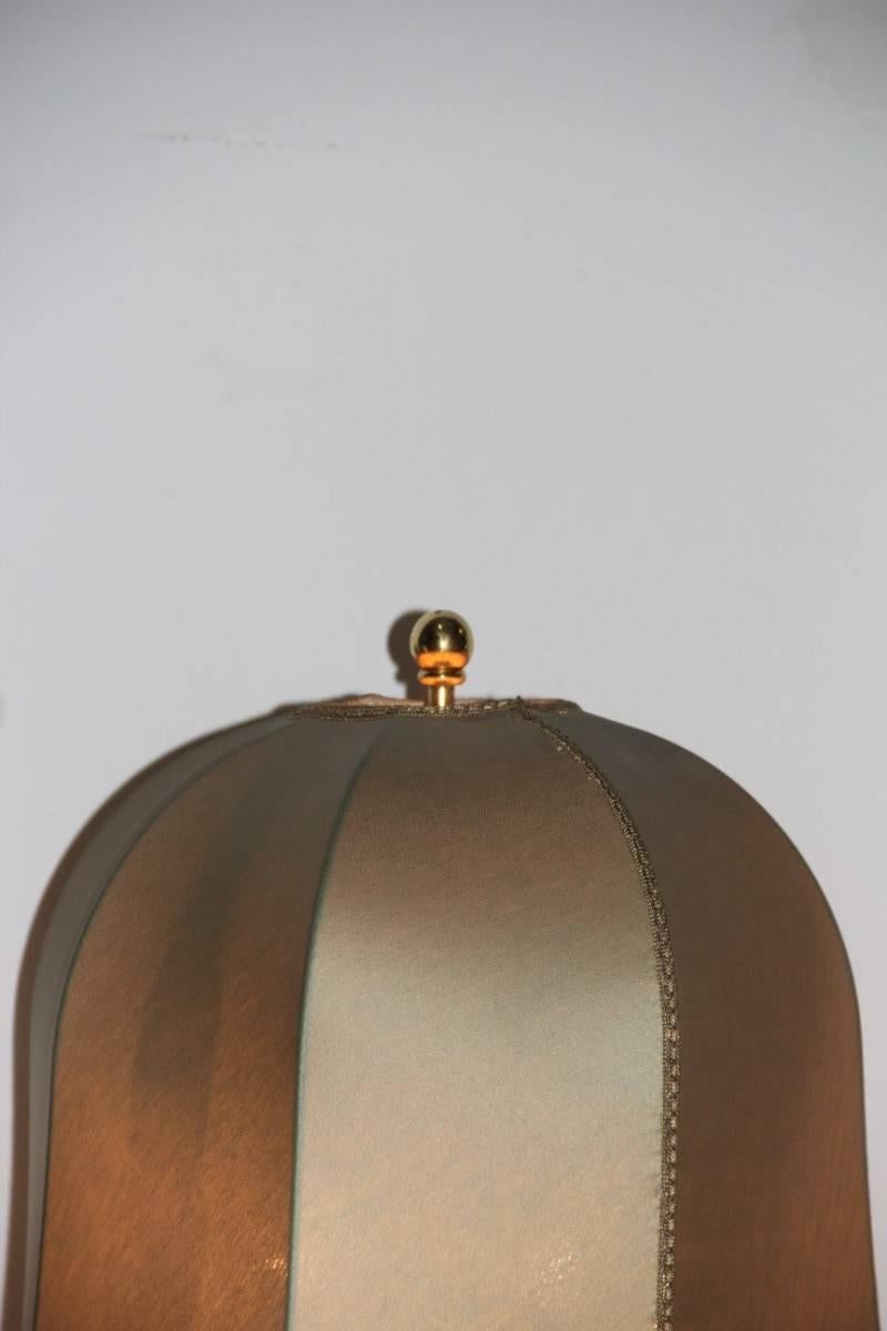 Brass Pair of Table Lamps Very Elegant, 1950s, Italian