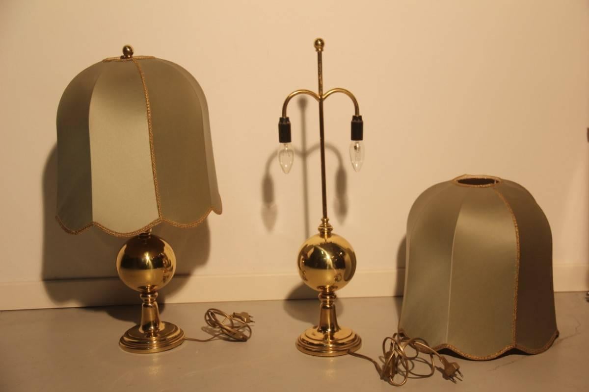Pair of Table Lamps Very Elegant, 1950s, Italian In Good Condition In Palermo, Sicily