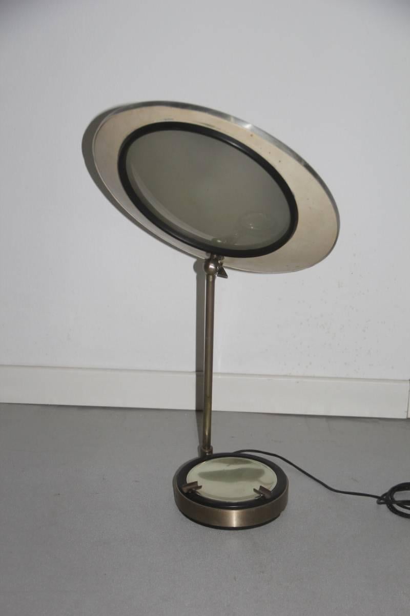 Table Lamp Mid-Century Italian Design Oscar Torlasco for Lumi In Good Condition In Palermo, Sicily