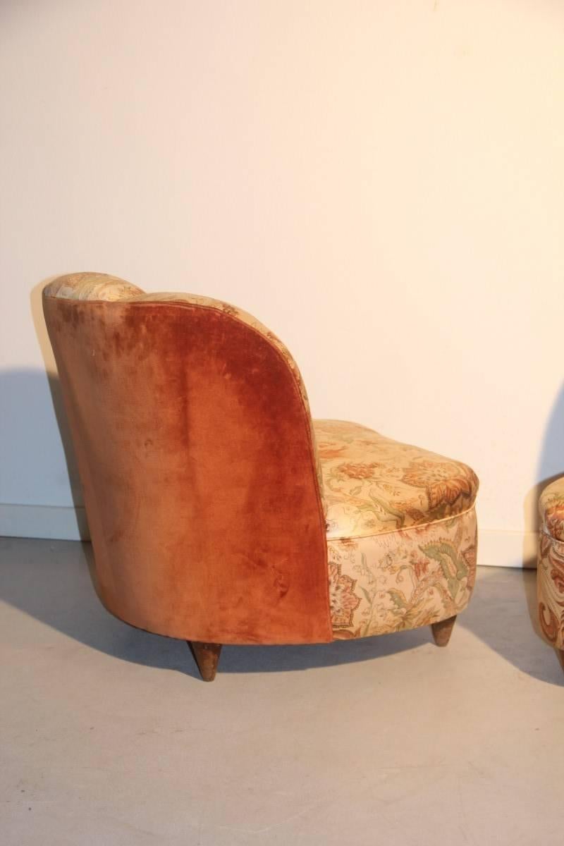 Mid-Century Modern Small and Elegant Chairs Guglielmo Ulrich