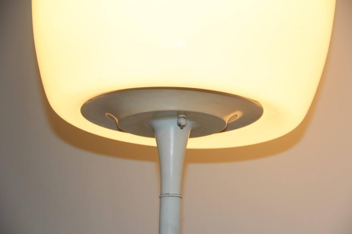 Mid-Century Modern Floor Lamp 1960s Italian Design Murano Glass For Sale
