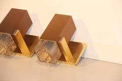Pair of Wall Sconces Minimal Design Sciolari, 1970