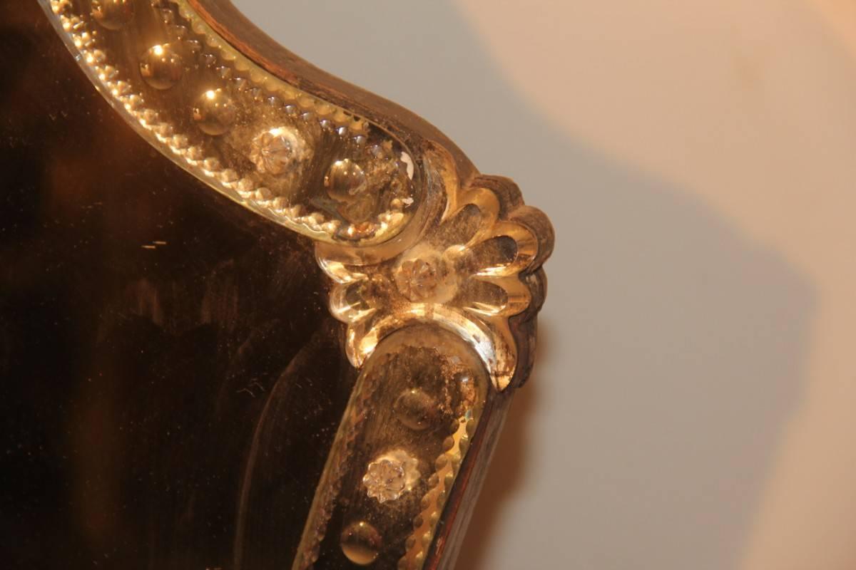 Tischspiegel 1920 Sehr schick und elegant aus Kristall im Zustand „Gut“ im Angebot in Palermo, Sicily