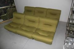 Original Italienische Pop Art 1970er Modular Sofà 1p Modell Rezia Emilio Guarnacci