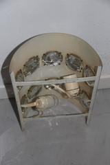 Delicious Sconces Curved Steel with Large Diamonds Crystal