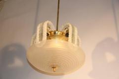 Chandelier Murano Art Glass, 1940s