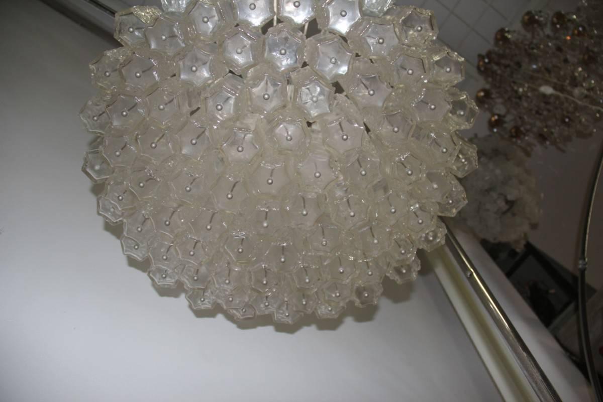 Mid-Century Modern Venini Ceiling Lamp Italian Mid-Century Design