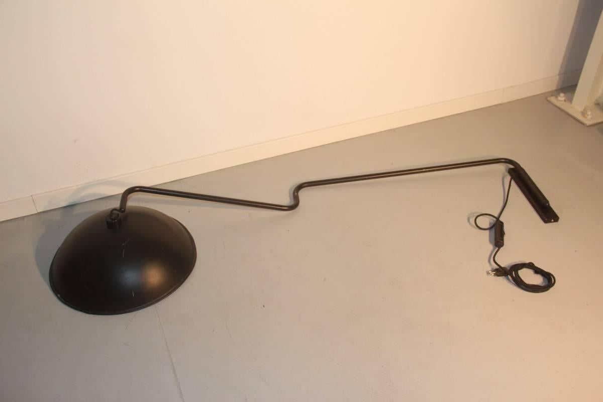Lacquer Egoluce Lamp Extensible Wall and Directional, 1980s For Sale