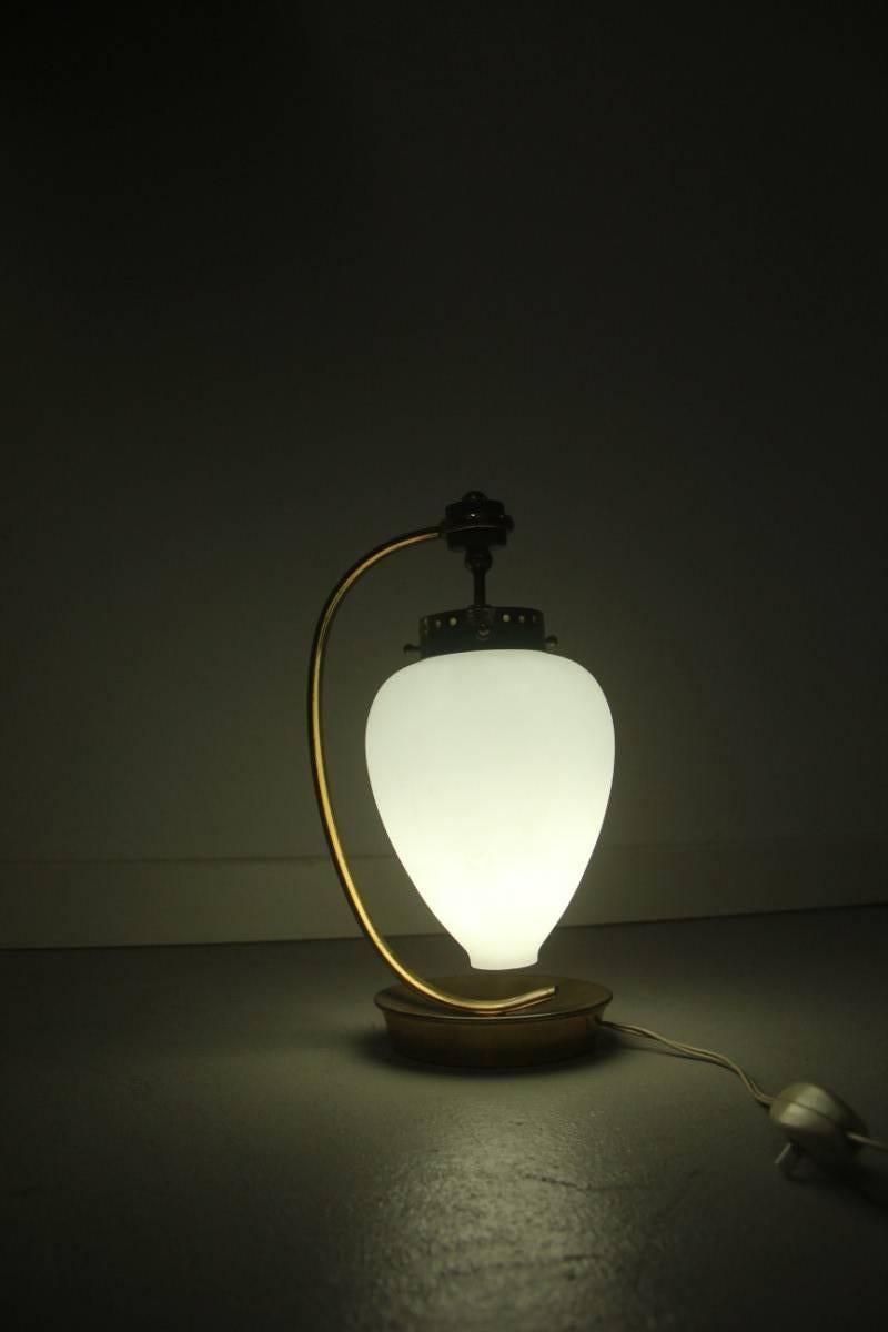 Mid-Century Modern Original Mid-Century Italian Design Table Lamp, 1950s Stilnovo Style For Sale