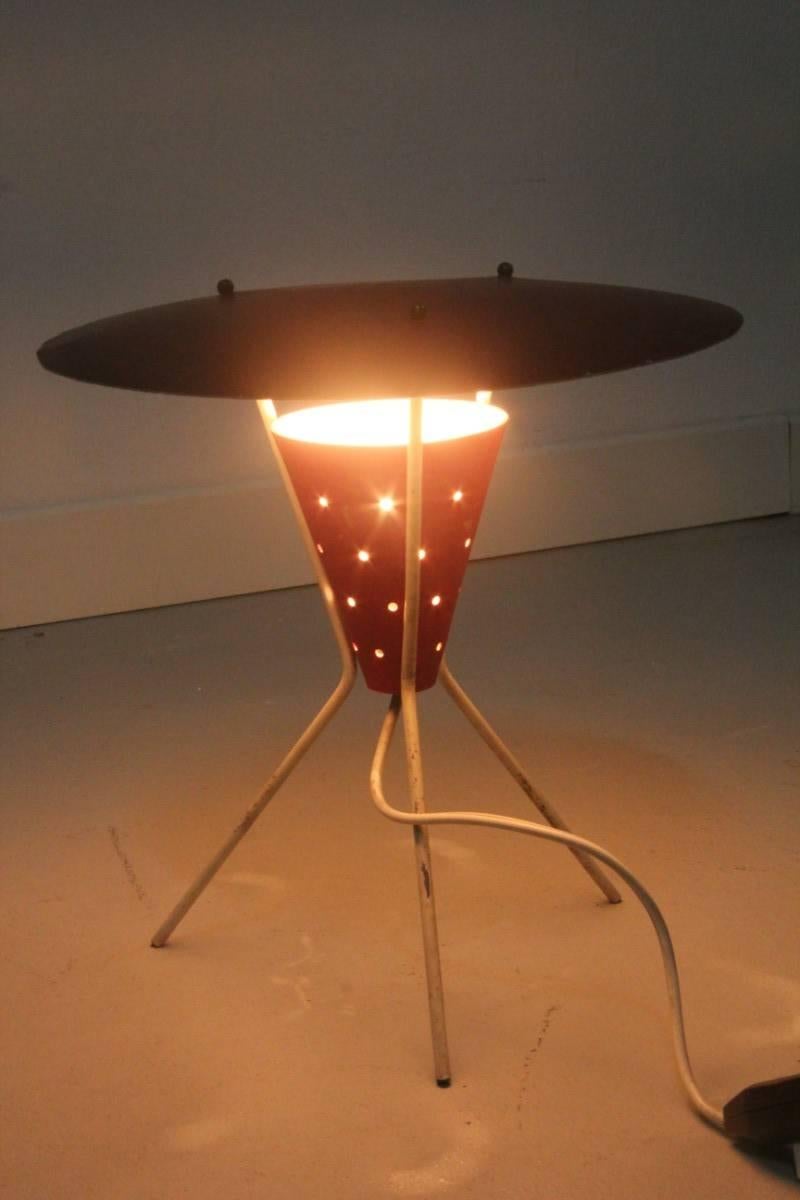 Small Stilux Minimal Table Lamp Italian, Mid-Century, 1950s 2