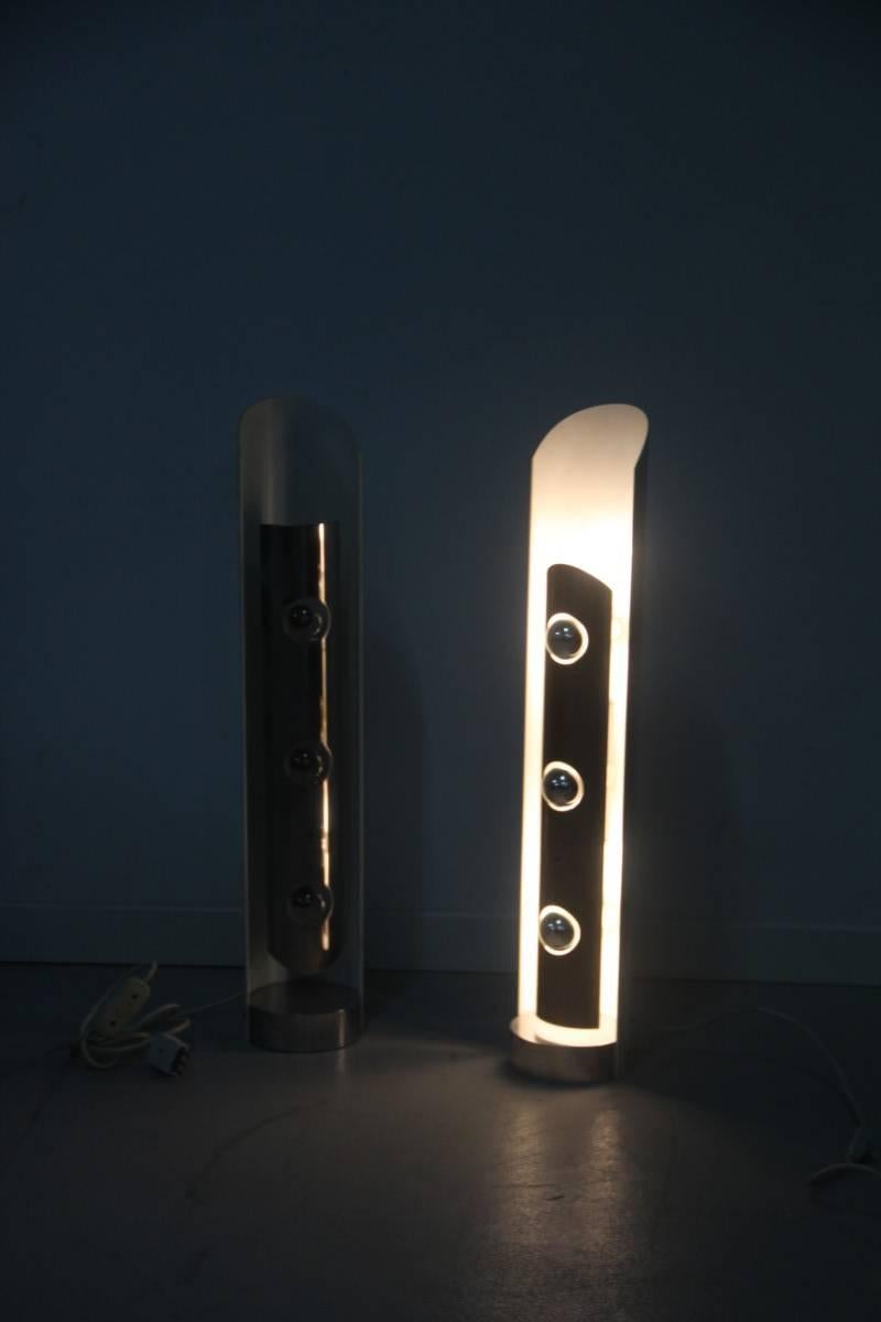 Minimal Tronconi design table lamp pop art Italian design.