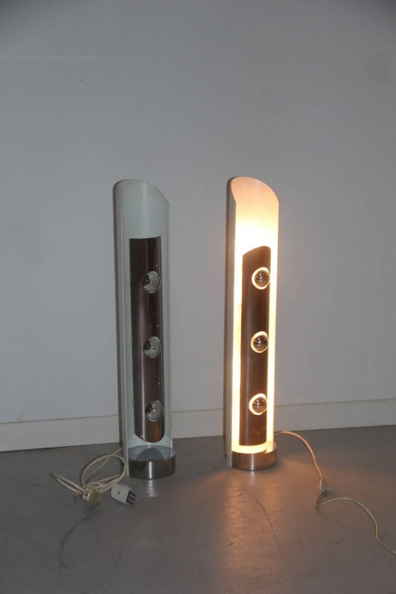 Minimal Minimalistische Tischlampe im Tronconi-Design, Pop Art, Italienisches Design (Ende des 20. Jahrhunderts) im Angebot