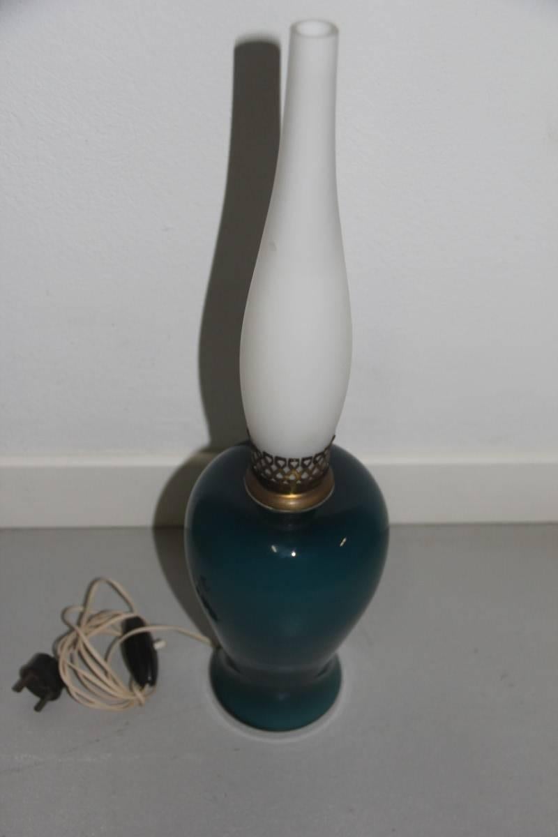 Elegant Minimal Paolo Venini table lamp, 1940s.