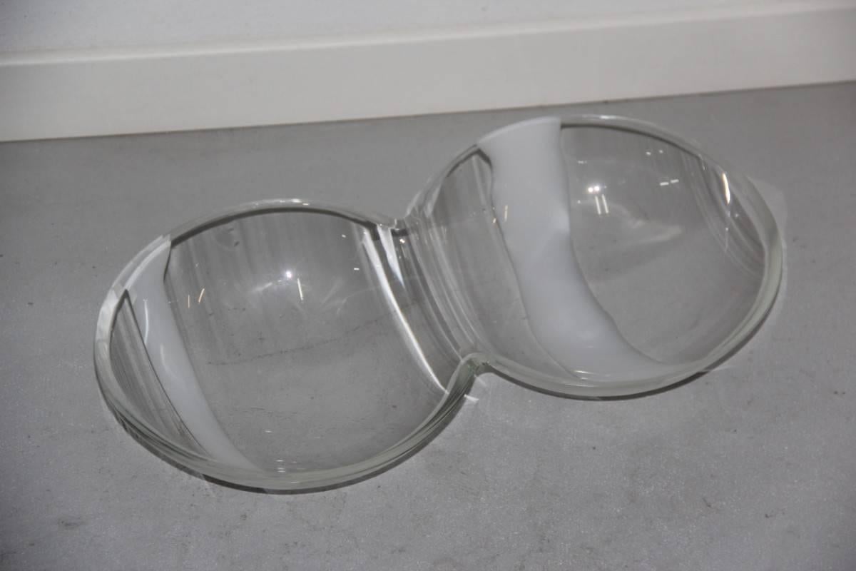 Italian Tray Mazzega Two Bowls in 1970 For Sale