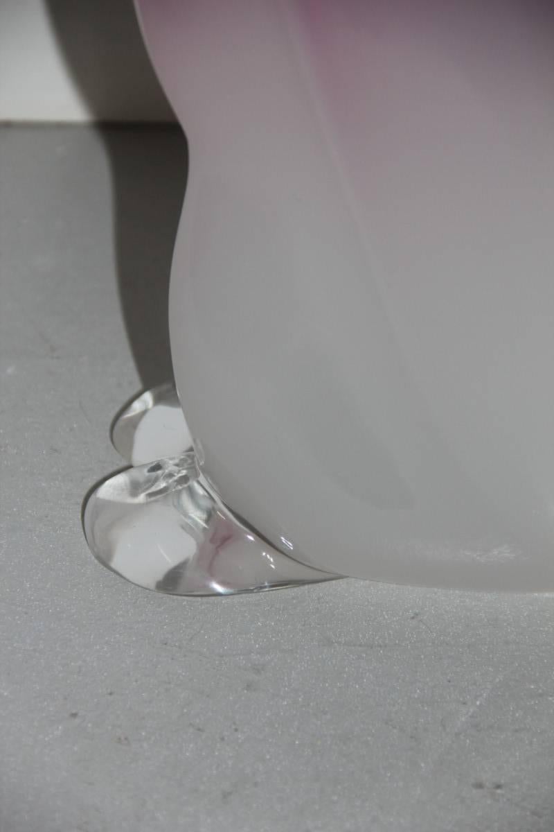 Mid-20th Century Seguso Duck Murano Glass Alabaster 1960 Murano Glass  For Sale