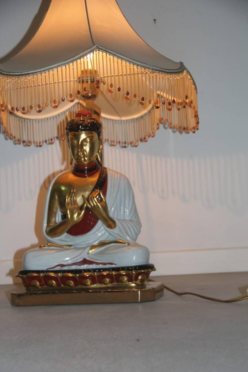 lampe bouddha vintage