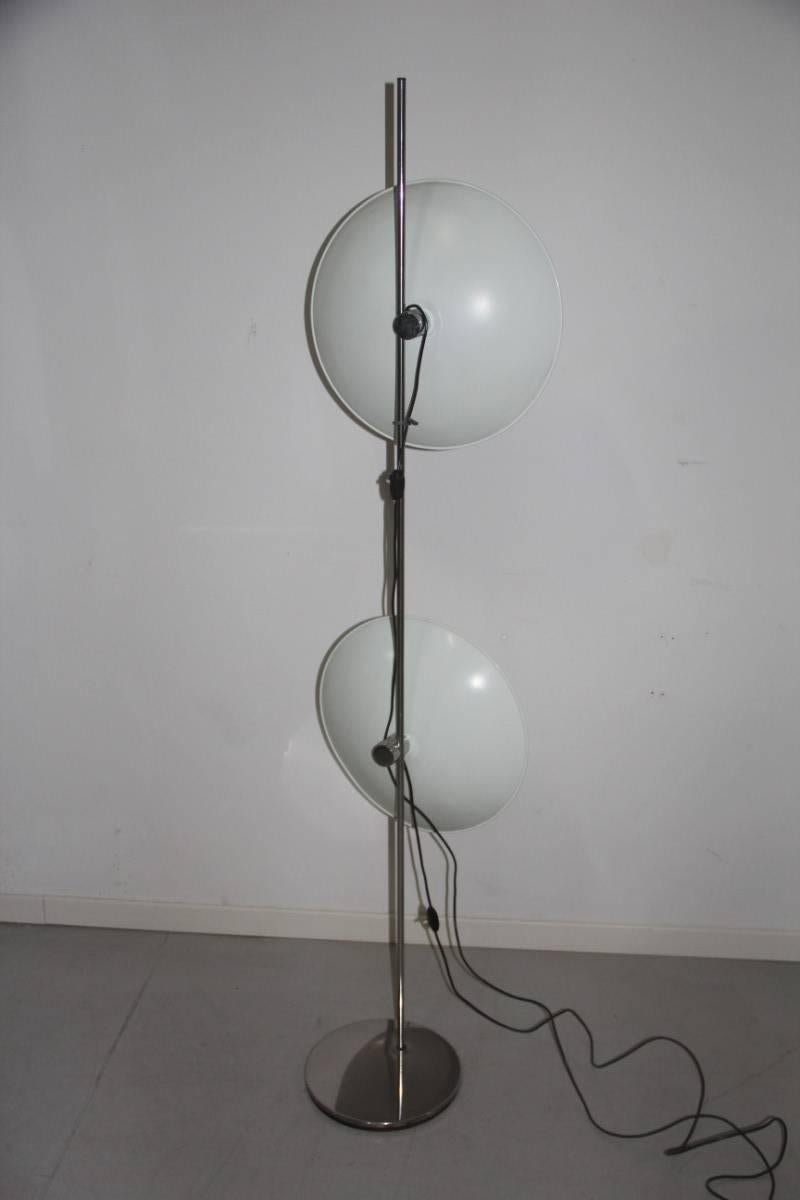 Metal Esperia Floor Lamp 1970 Sculpture Lightins Italian Design metal lacquered  For Sale