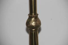 Big Floor Lamp Lantern Mid-Century Italian Design Brass Sculpture