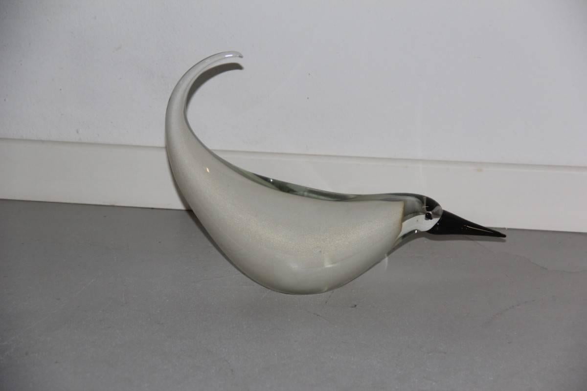 Bird Murano Art Glass Barbini Attributed, 1970 im Angebot 1