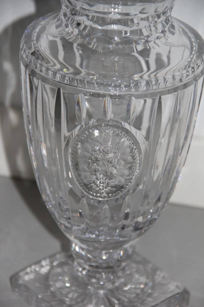 Vase Crystall Bohemia Design, 1950s 1