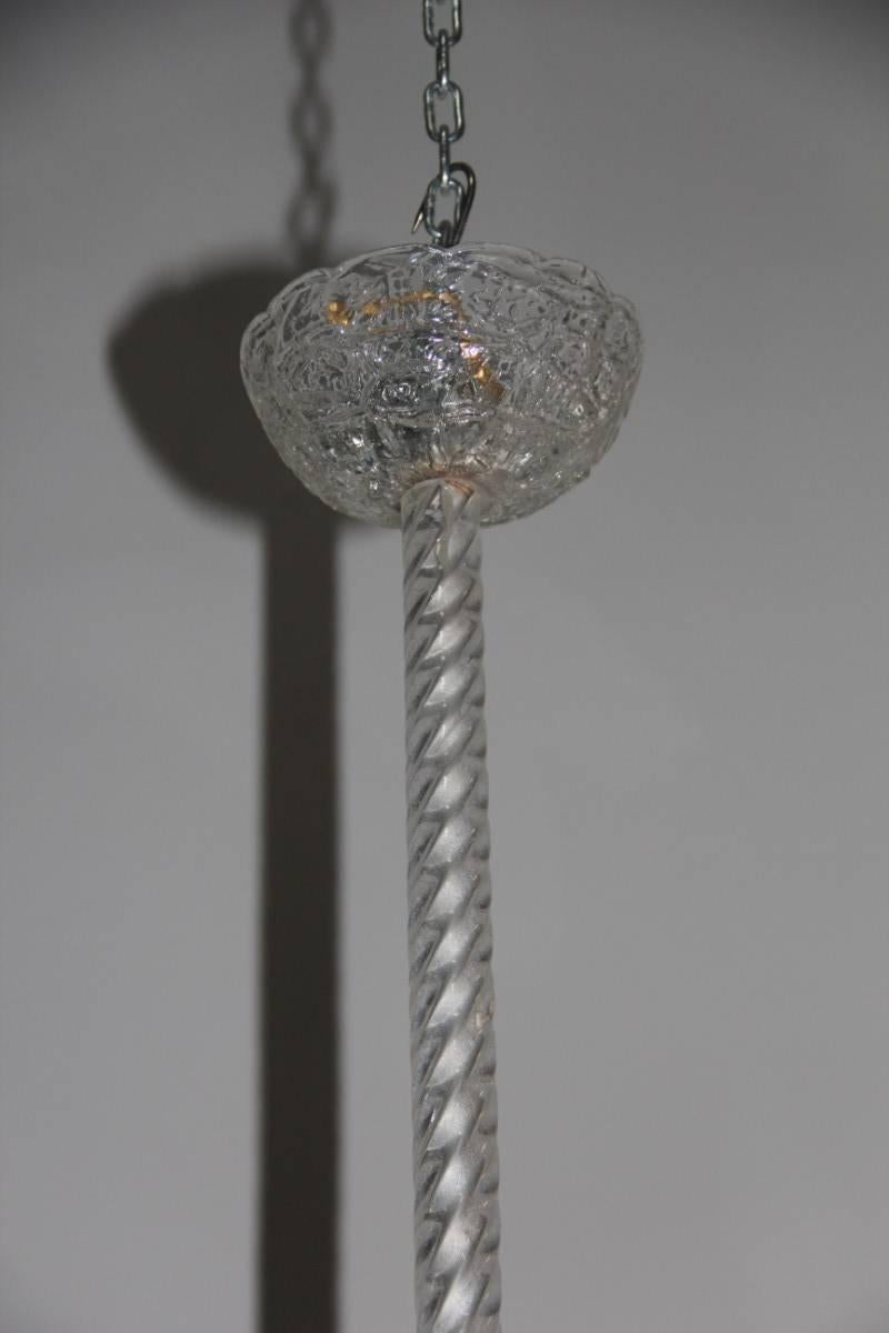 Murano Art Glass chandelier Barovier design 1940s, elegant and refined taste, great works of art now unobtainable.