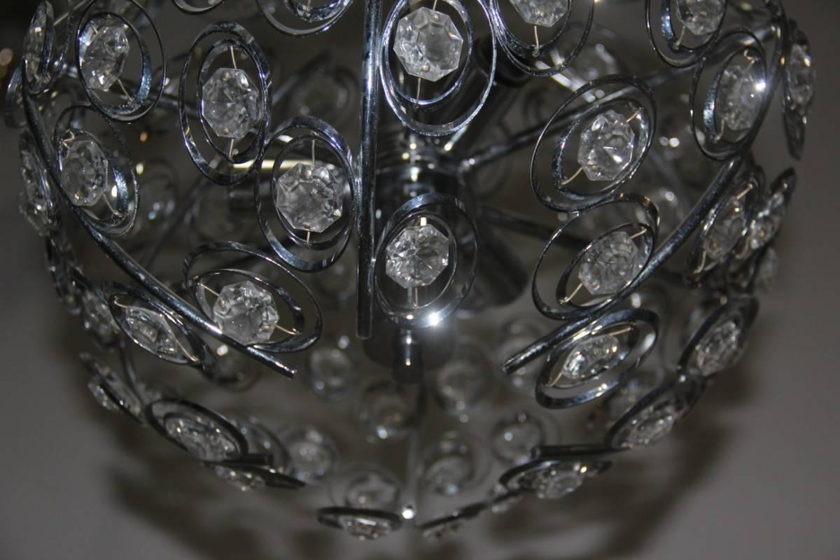 Illuminated Sculptures Sciolari Design Modern Art Chandelier For Sale 2