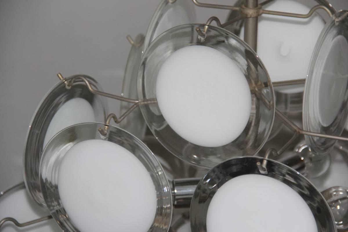 Chandelier Vistosi Design Pop Art Style Italian Design 1970 For Sale 1