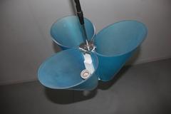 Federico De Majo Curved Glass Chandelier Murano Art Glass