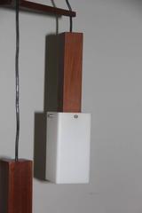 Midcentury Italian Chandelier, Harvey Guzzini, 1960s