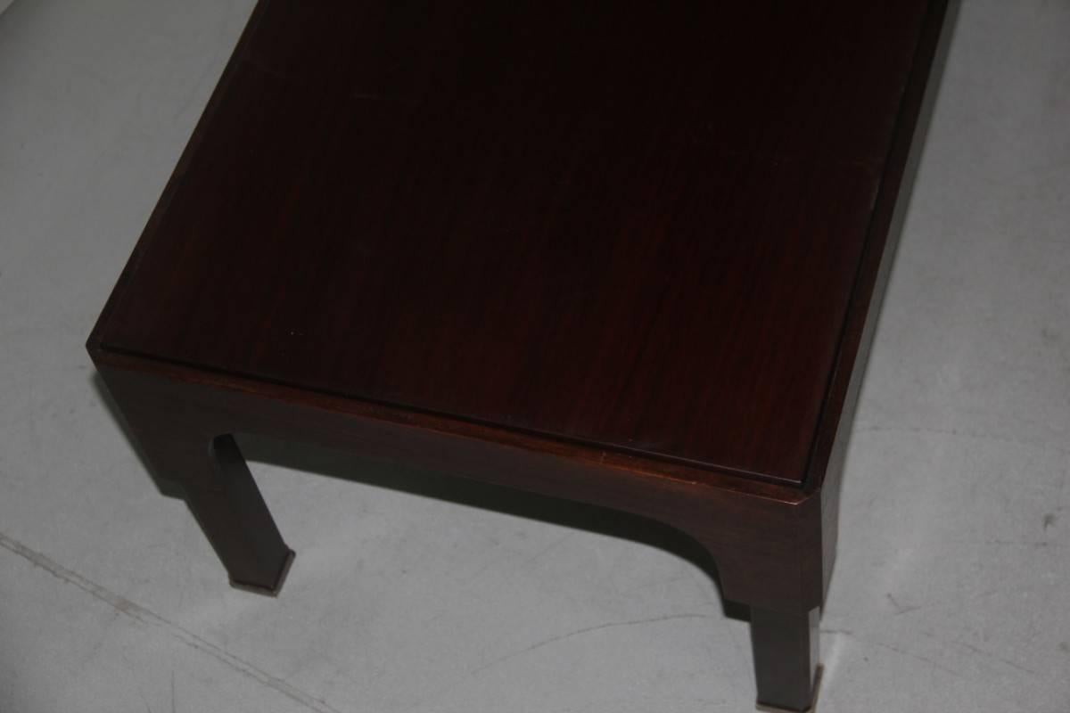 Table Coffee Piero Ranzani for Elam, 1960s Rosewood Design Mid-Century Modern  In Good Condition For Sale In Palermo, Sicily