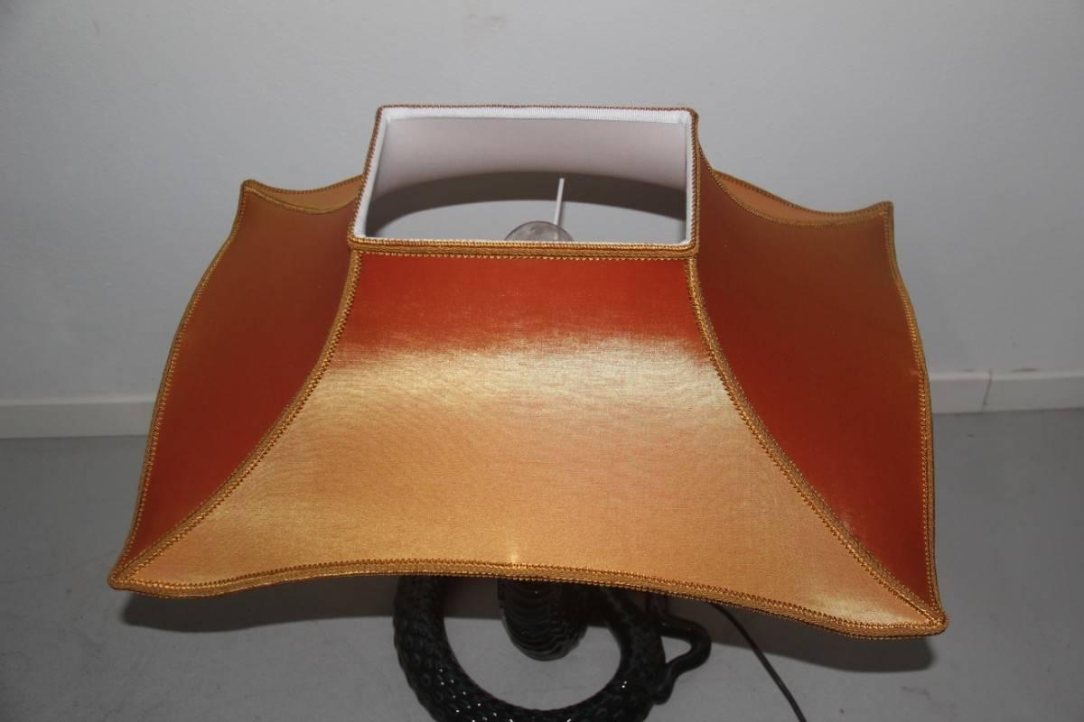 Cobra Table Lamp Tommaso Barbi Italian Design, 1970s 3