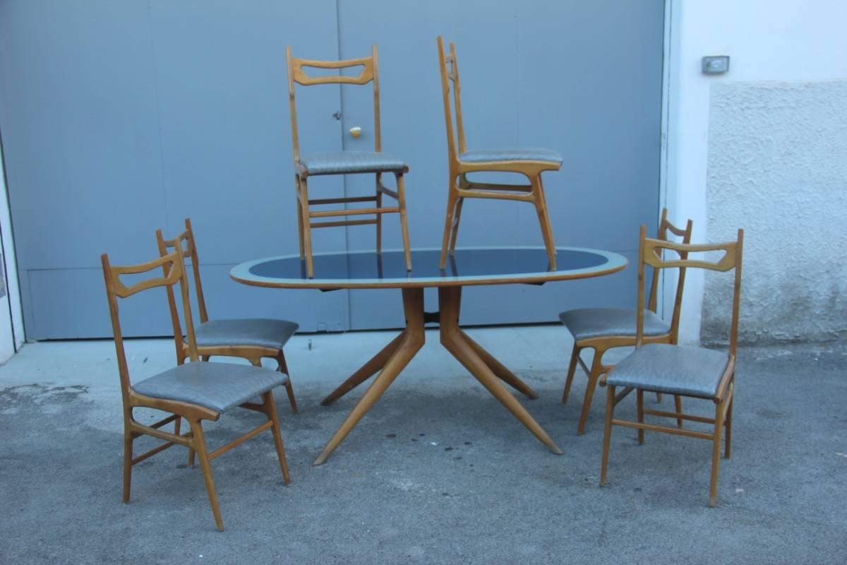 Mid-20th Century Vittorio Dassi Dining Set