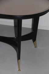 Elegante tavolo da pranzo italiano attribuito a Guglielmo Ulrich, anni '50