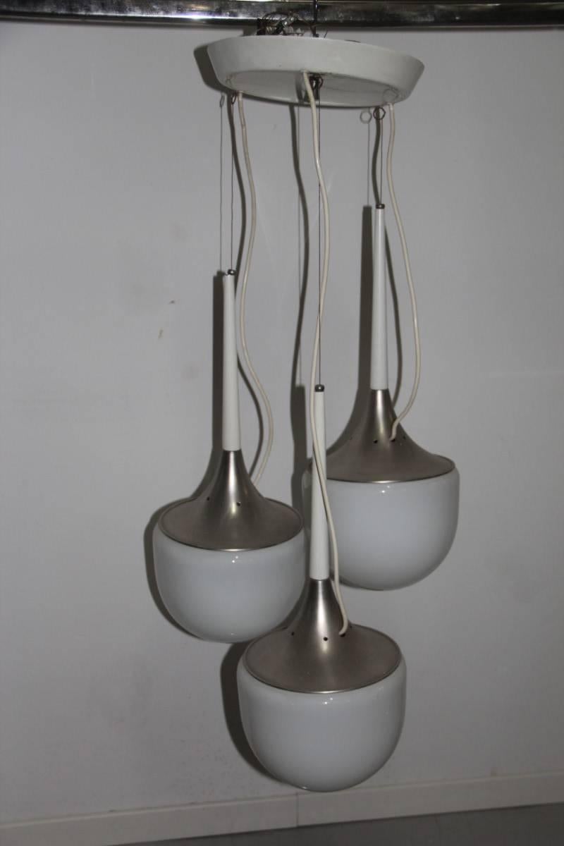 Particular chandelier Esperia design Italian pop art.
