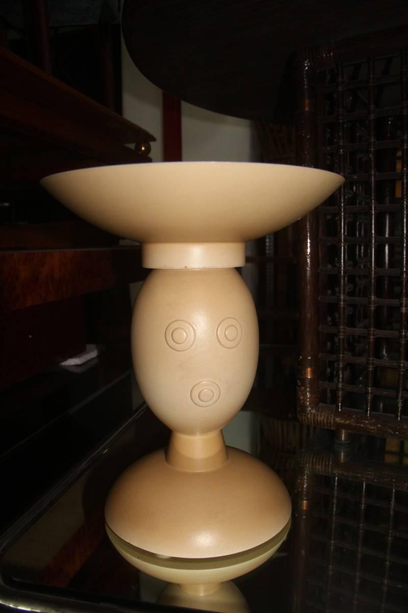 Italian Ceramic Sculpture 1980 Kaleidos Italy in Mendini Style For Sale