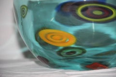 Bowl La Murrina 1980 Murano Art Glass Piece.