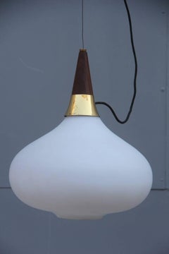Mid-Century Modern Murano Glass  Italian Design Chandelier  Design Stilnovo