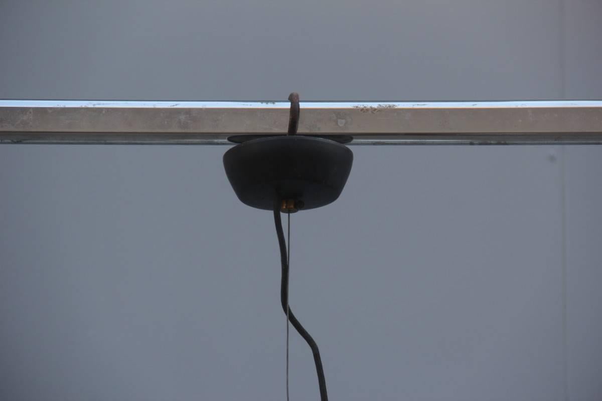 Metà XX secolo Vetro di Murano moderno di metà secolo  Lampadario di design italiano  Design Stilnovo in vendita