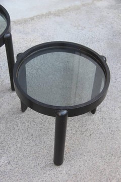 Nesting Tables Dark Chestnut, 1960 Design
