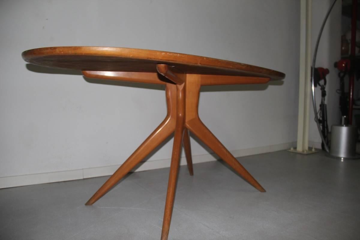 Particular Dining Room Table Dassi Design Italian, Mid-Century, 1950s 1
