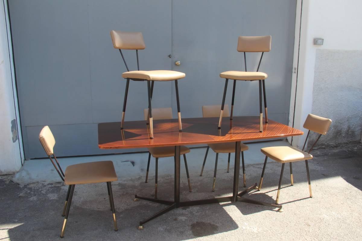 Mid-20th Century Italian Mid-Century Dining Room Sets, 1950s