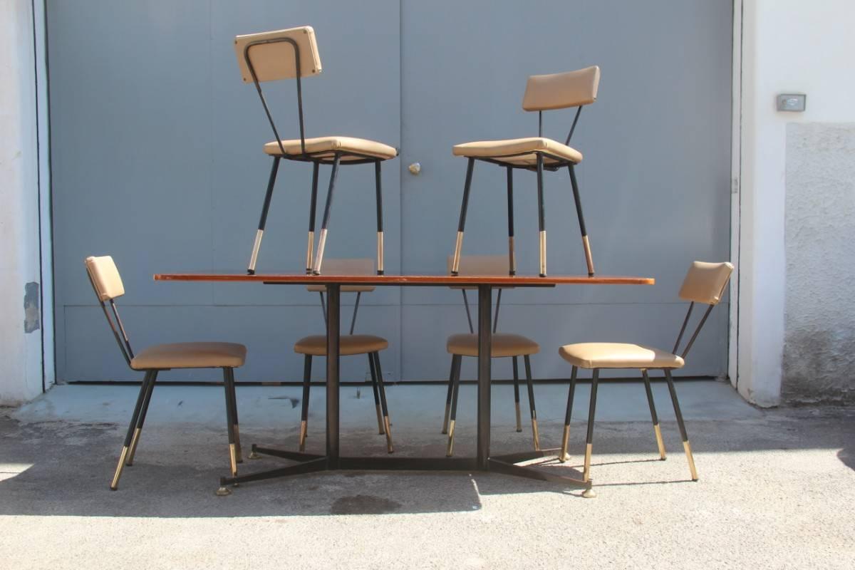 Italian Mid-Century Dining Room Sets, 1950s 3