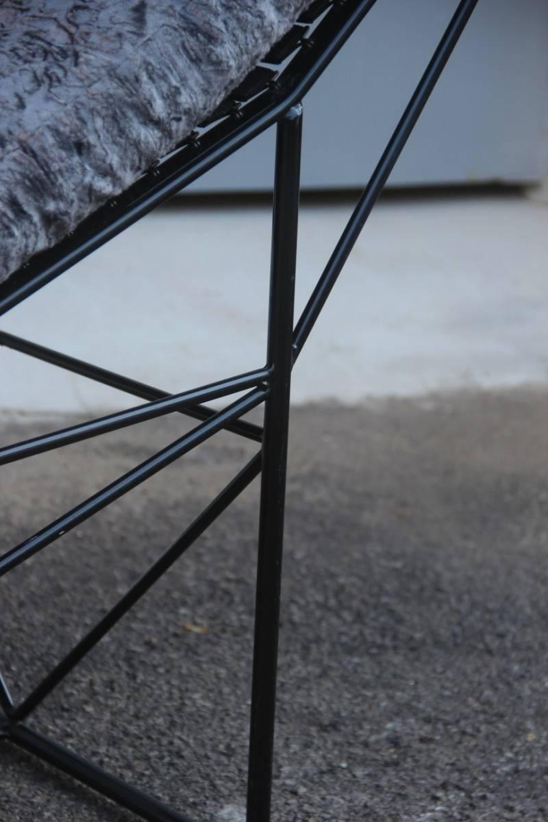 Chaise longue escultural 1980 Paolo Passerini Diseño minimalista en Excelente estado para la venta en Palermo, Sicily