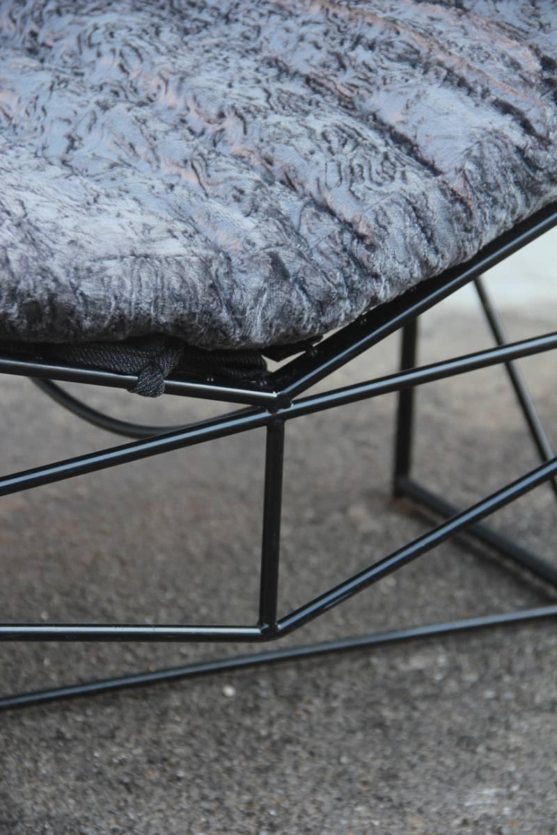 Chaise longue escultural 1980 Paolo Passerini Diseño minimalista finales del siglo XX en venta
