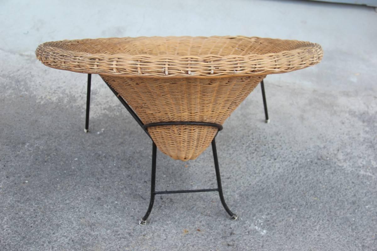 Bamboo Chair Italian Design 1950s Bonacina Design 2
